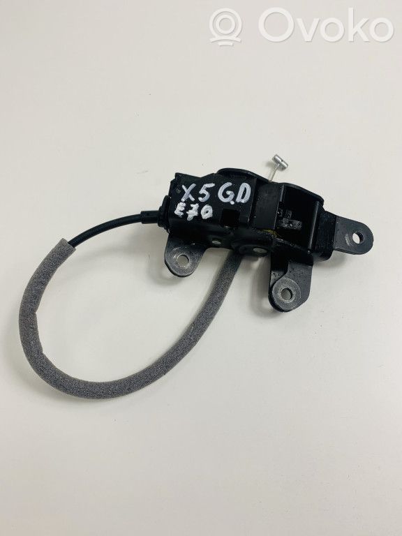 BMW X5 E70 Loading door lock 