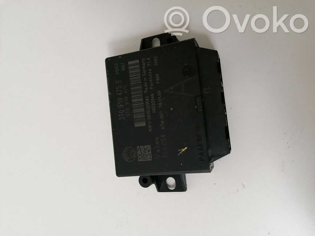 Skoda Superb B6 (3T) Parking PDC control unit/module 