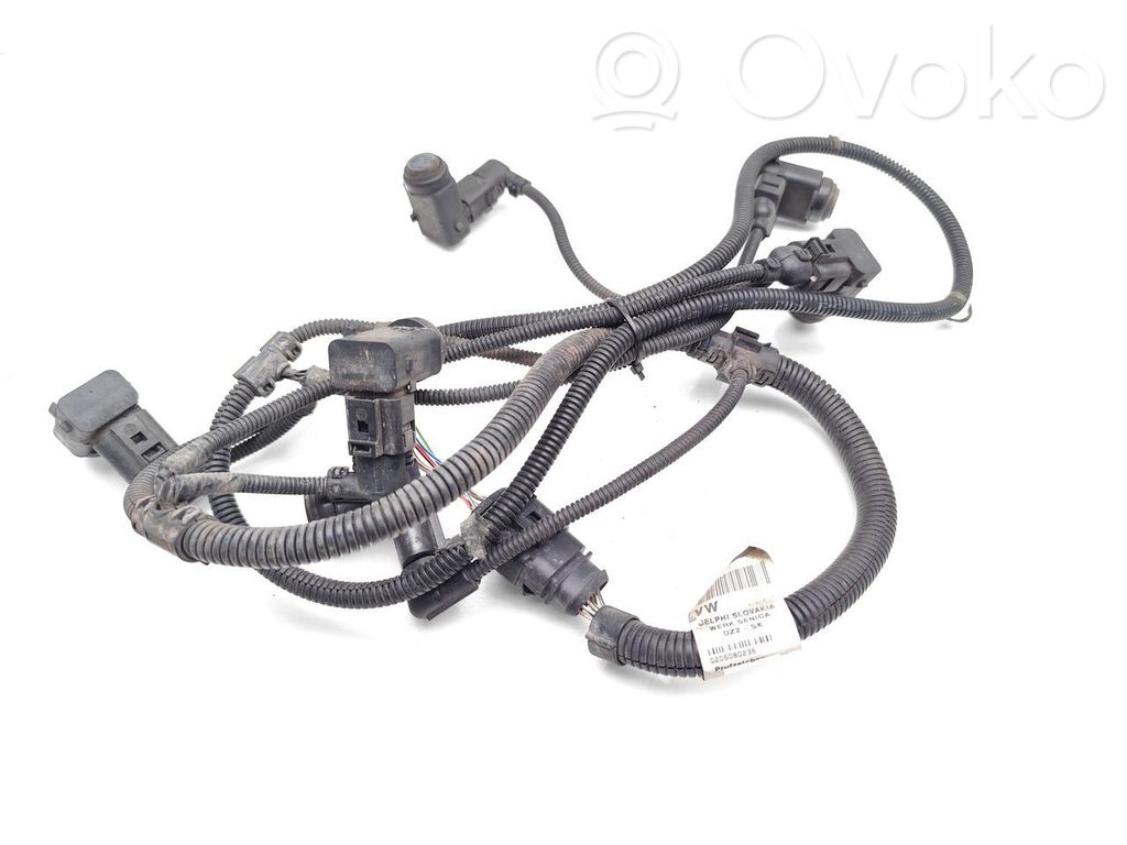 Volkswagen Touareg I Wiązka przewodów czujnika parkowania PDC 