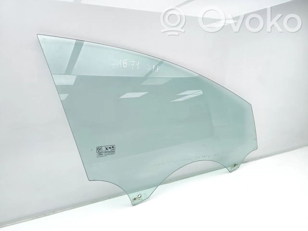 Ford Mondeo MK IV Front door window glass four-door 