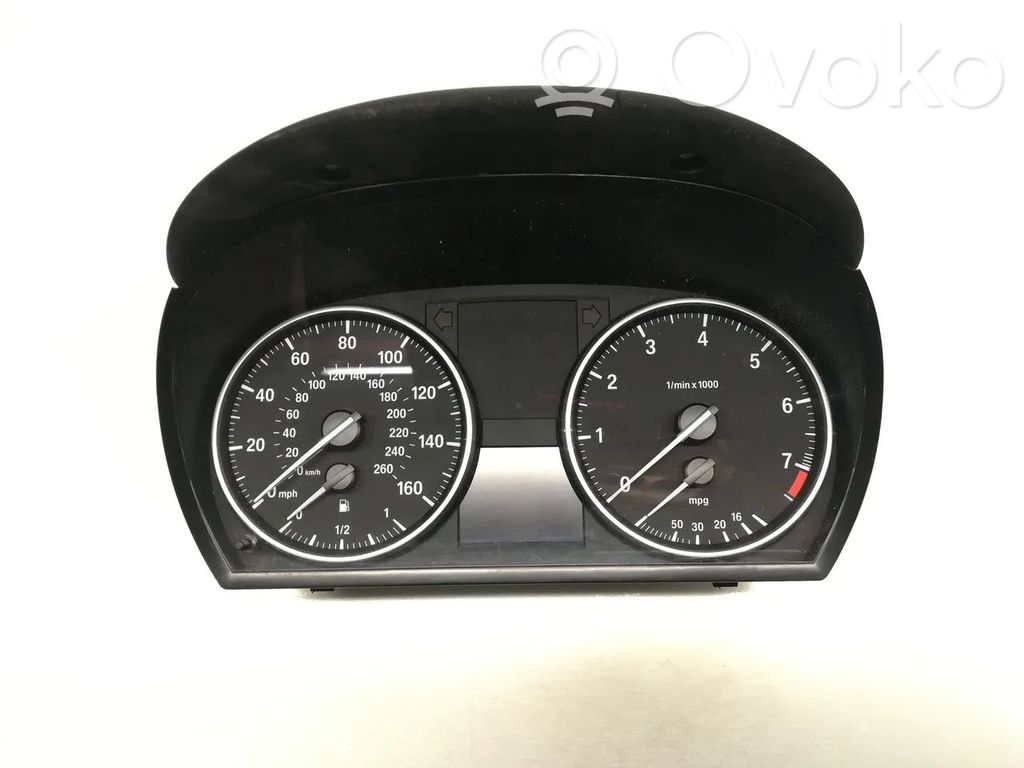 BMW 3 E90 E91 Speedometer (instrument cluster) 