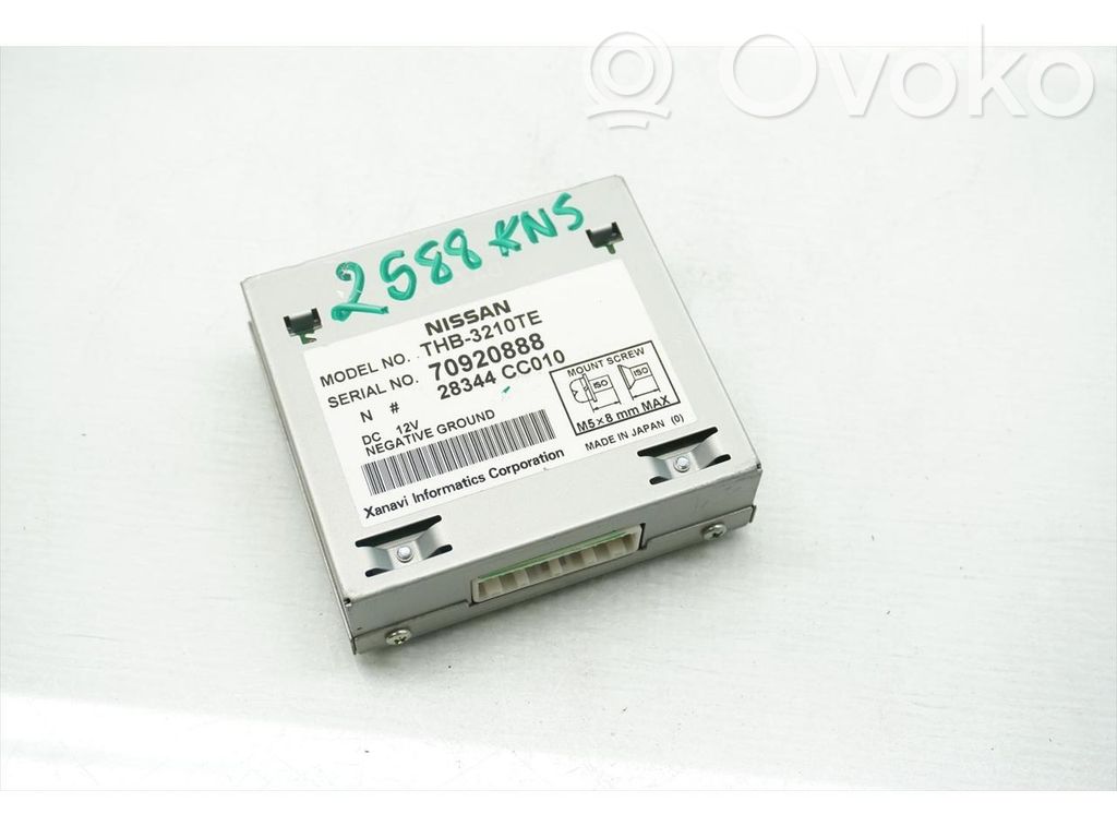 Centralina/modulo navigatore GPS   28344CC010,12321,444444,44444444444,44444444444444444,CWE,EQW,XXX