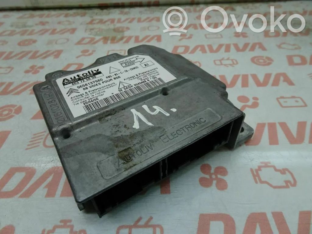 Citroen C4 I Sterownik / Moduł Airbag 