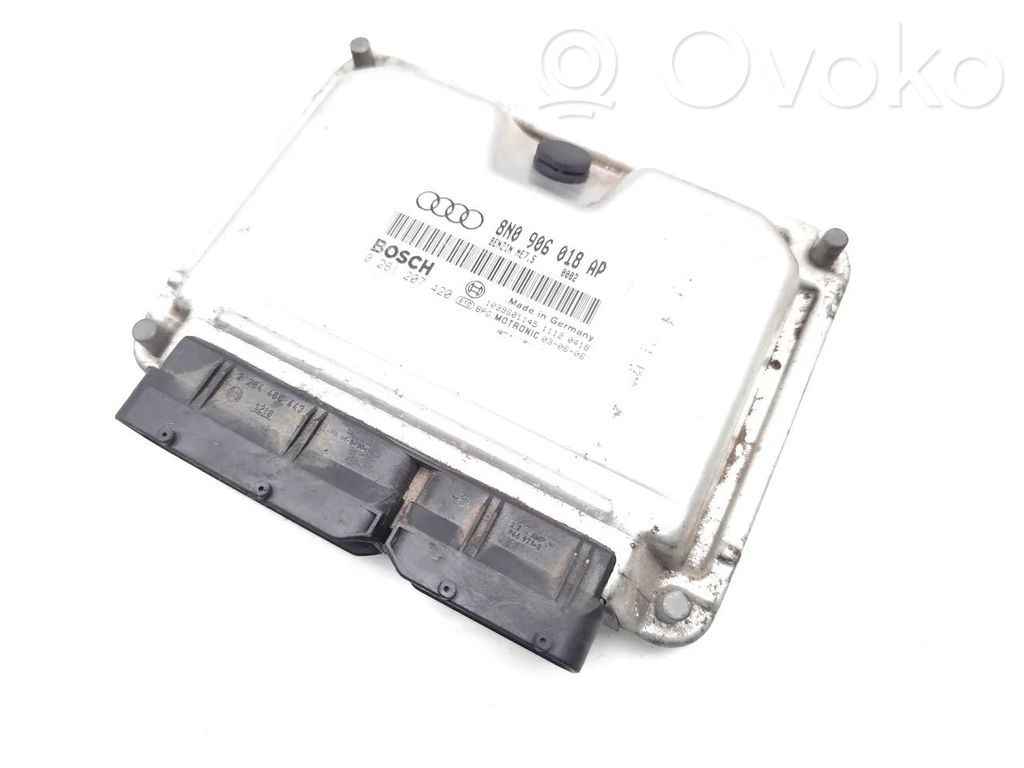 Engine control unit/module   8N0906018AP,0261207420
