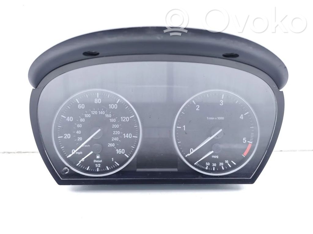 BMW 3 E90 E91 Speedometer (instrument cluster) 