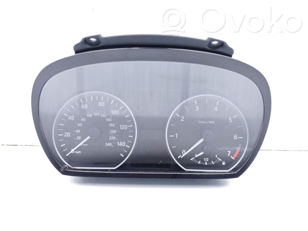 BMW 1 E81 E87 Compteur de vitesse tableau de bord