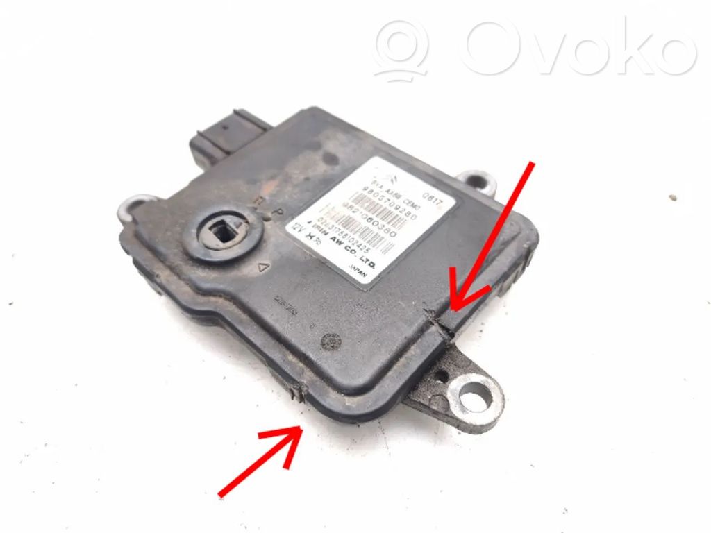 Citroen C4 II Picasso Gearbox control unit/module 