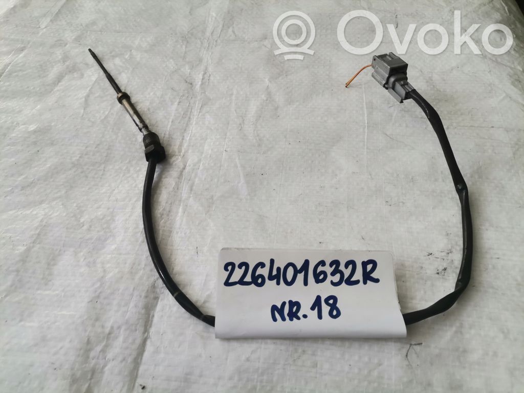 Dacia Duster II Izplūdes gāzu temperatūras sensors 