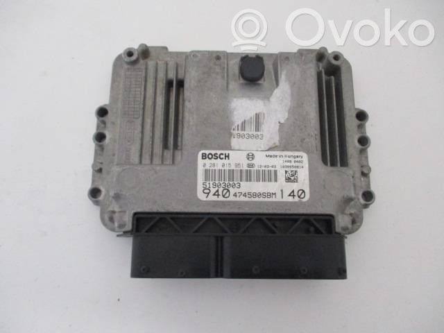 Alfa Romeo Giulietta Engine control unit/module 