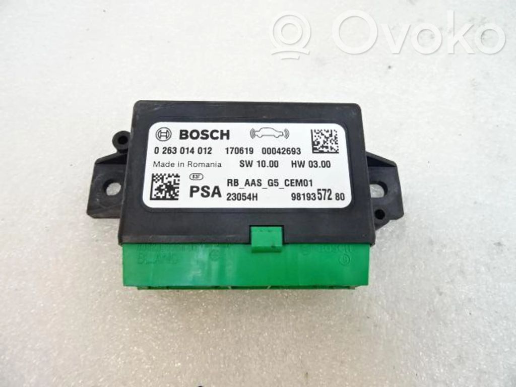 Peugeot 308 Parking PDC control unit/module 