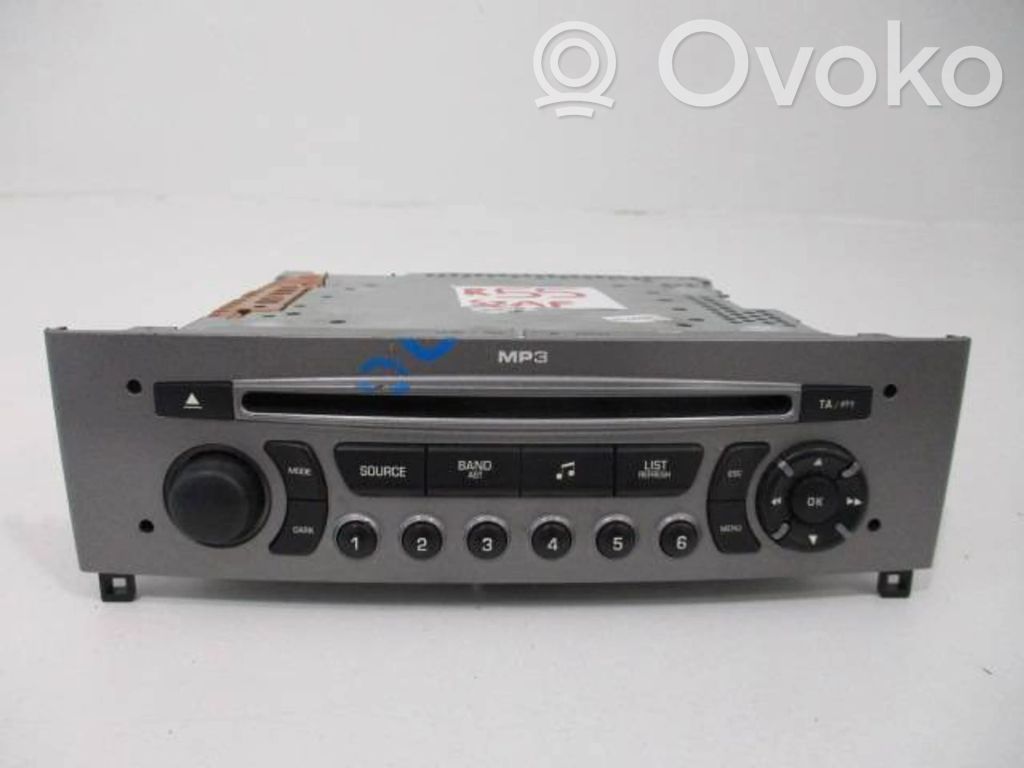 Peugeot 308 Panel / Radioodtwarzacz CD/DVD/GPS 