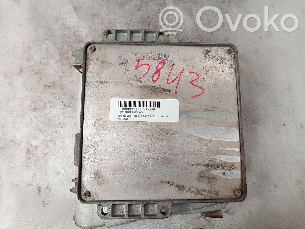 Unidad de control/módulo del motor   7700107694