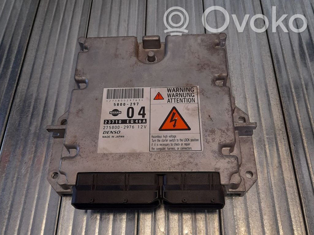 Engine control unit/module   23710EQ46A,2758002976