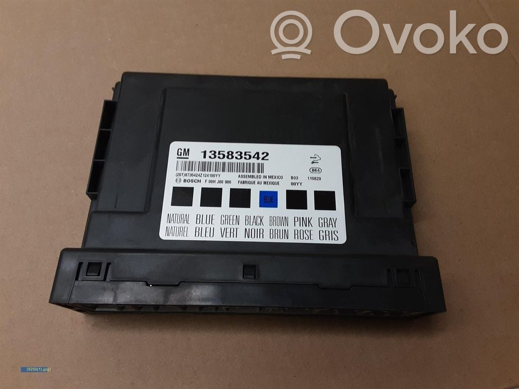 Module confort   13586043,13583542