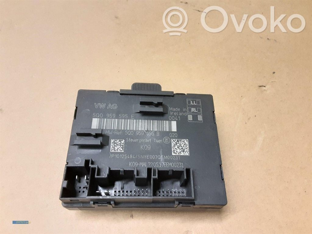 Door control unit/module   5Q0959595E,5Q0959595B
