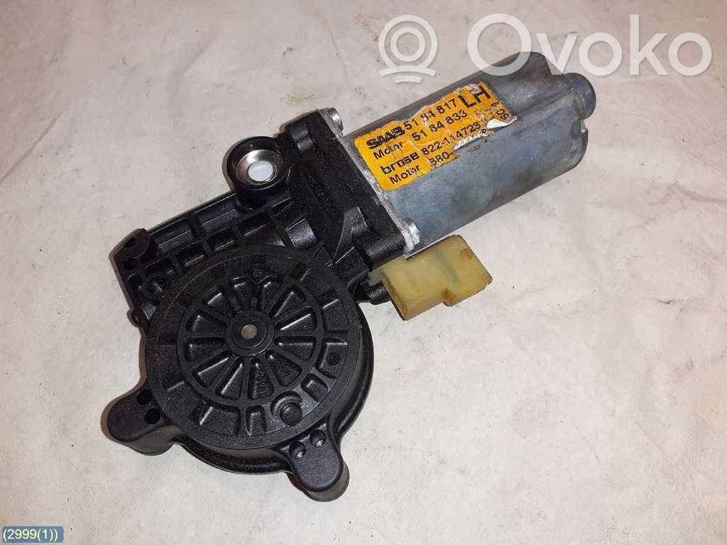 Saab 9-5 Motor del regulador de la ventanilla de la puerta delantera 