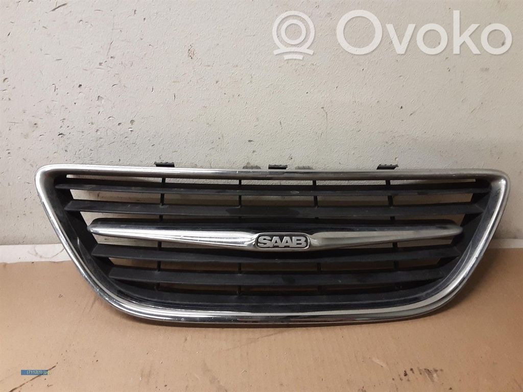 Saab 9-3 Ver2 Etupuskurin alempi jäähdytinsäleikkö 