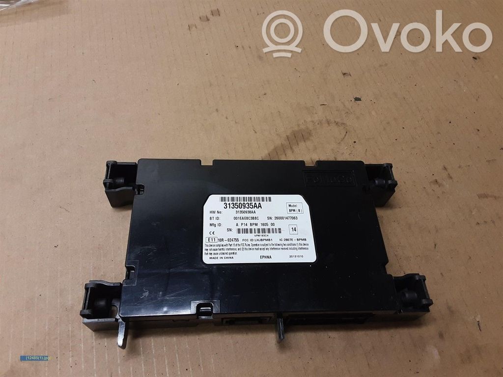 Other control units/modules   31350935AA