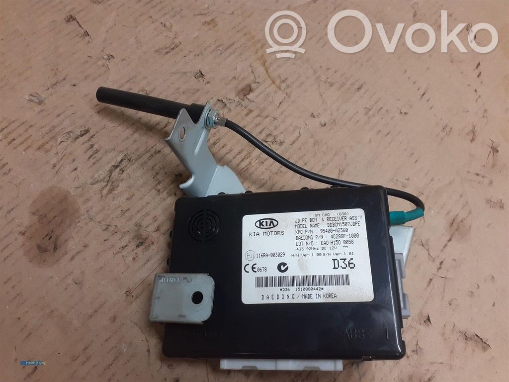Other control units/modules   95400A2360,116RA003029