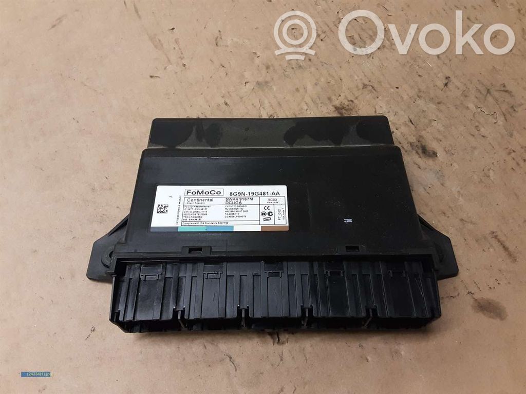Keyless (KESSY) go control unit/module   8G9N19G481