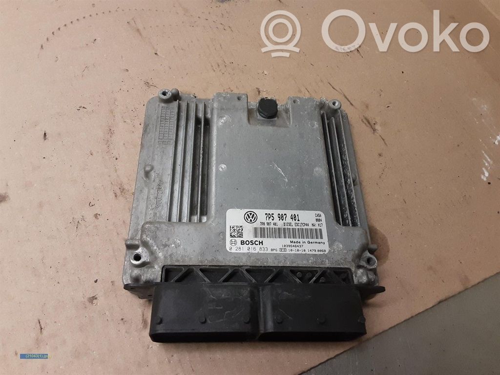 Porsche Cayenne (9PA) Injection control unit/module 