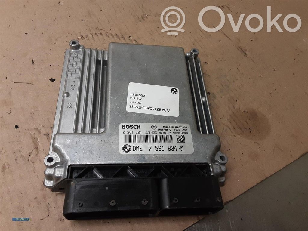BMW Z4 E85 E86 Unité de commande / module d'injection 