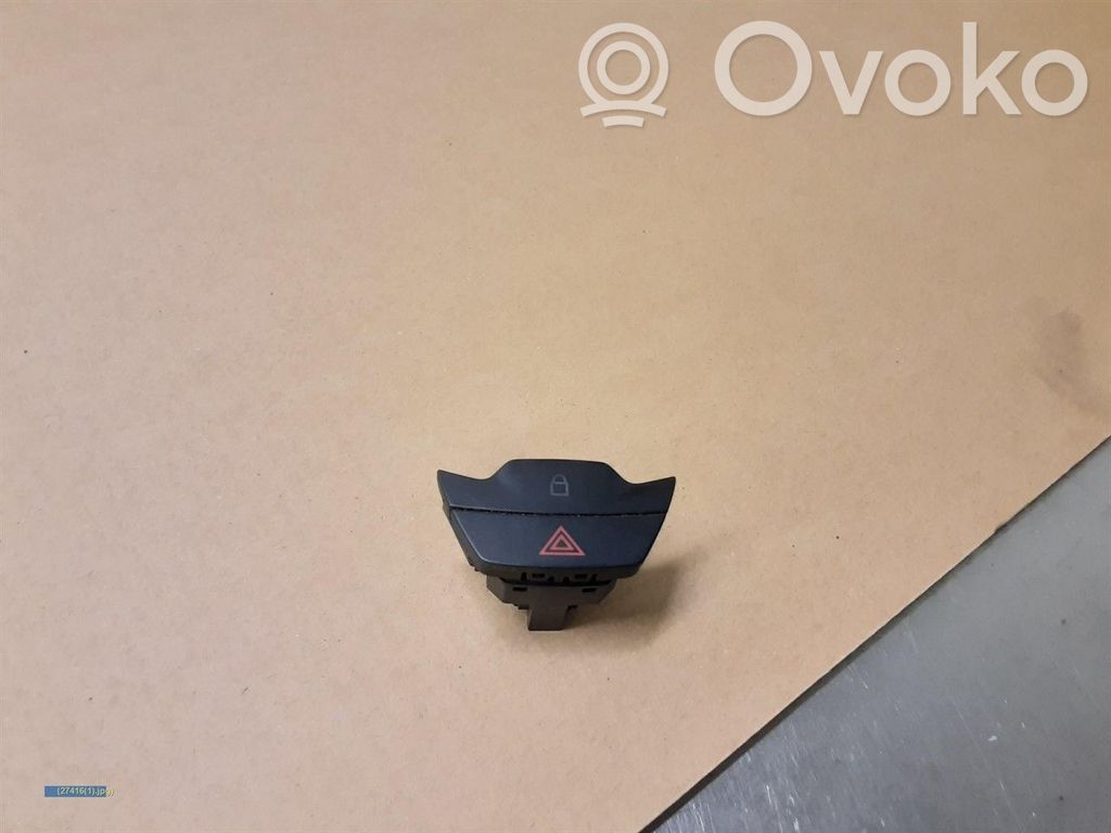 Botón interruptor de luz de peligro