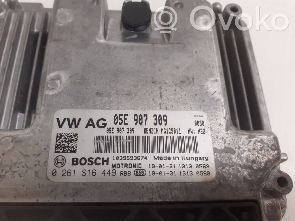 Injection control unit/module   0261S16449,05E907309