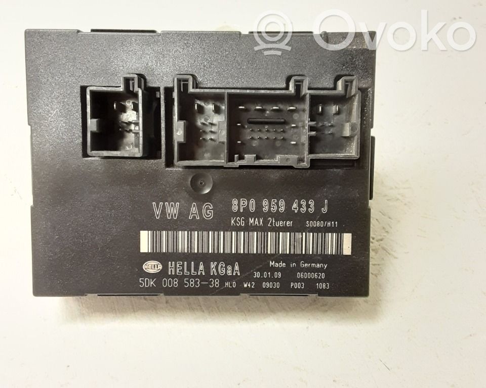 Audi A3 S3 8P Module confort 
