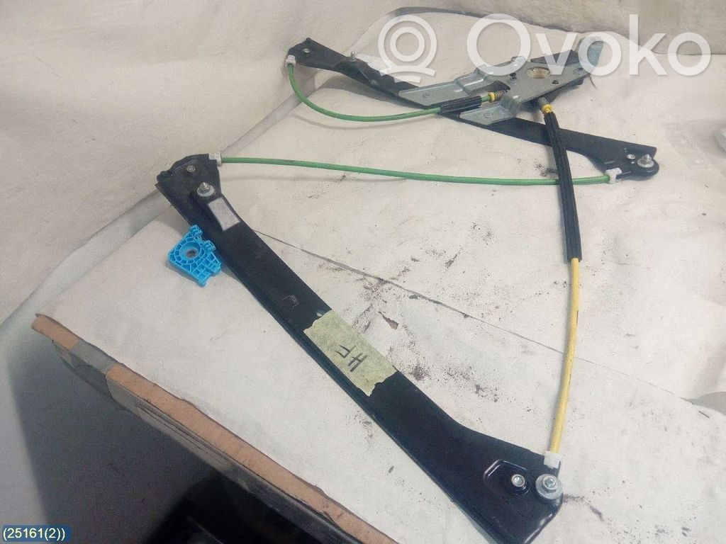 Saab 9-3 Ver2 Mechanizm podnoszenia szyby przedniej bez silnika 