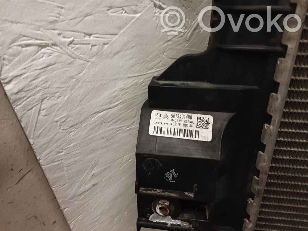 Citroen DS4 Coolant radiator 