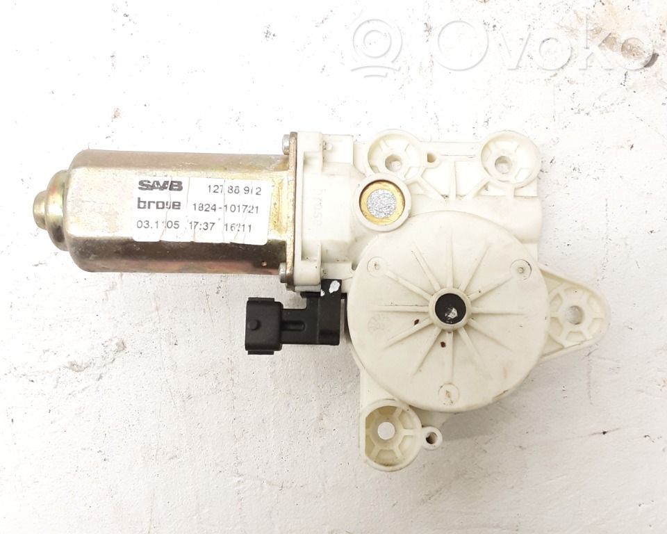 Saab 9-3 Ver2 Silnik regulatora szyby drzwi przednich 