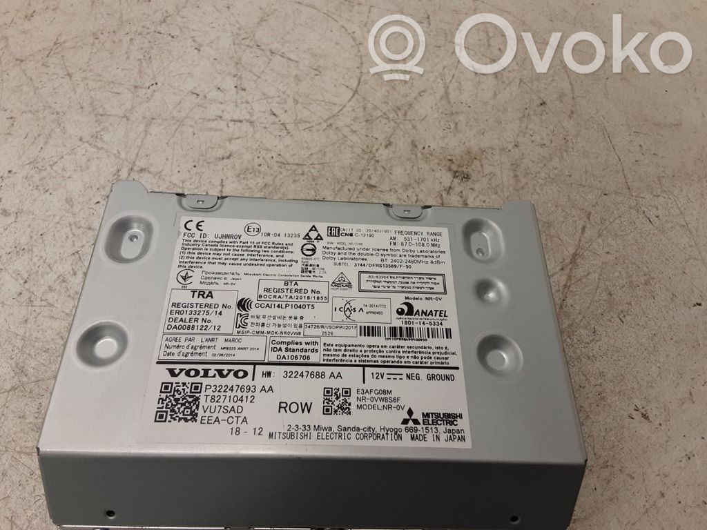 Volvo V60 Radio/CD/DVD/GPS head unit 