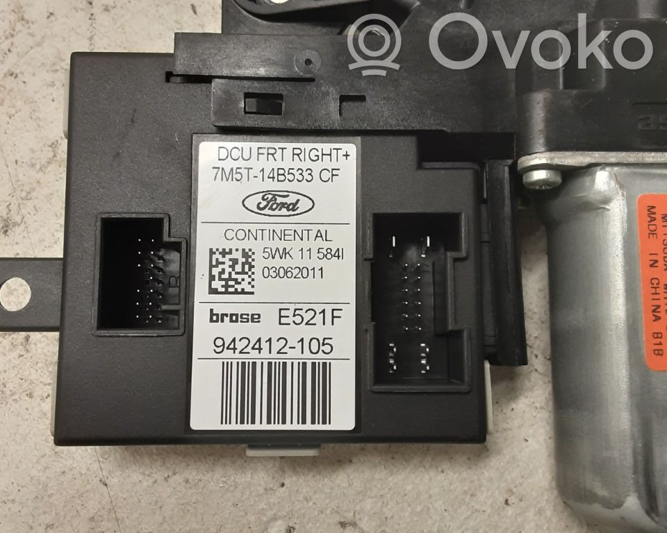 Ford Kuga I Moteur de lève-vitre de porte avant 