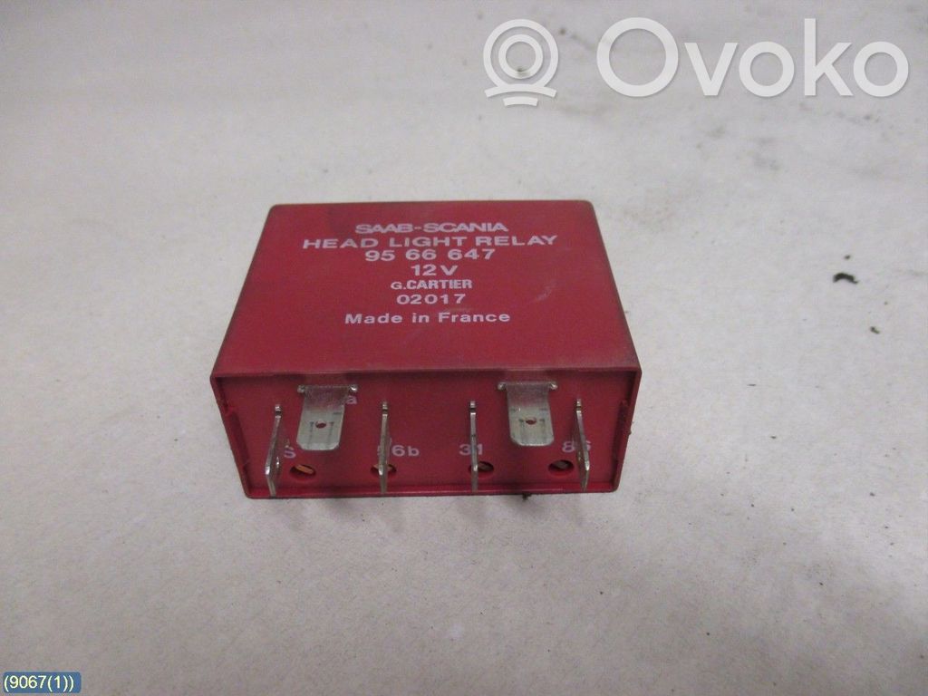 Saab 9000 CS Light relay 