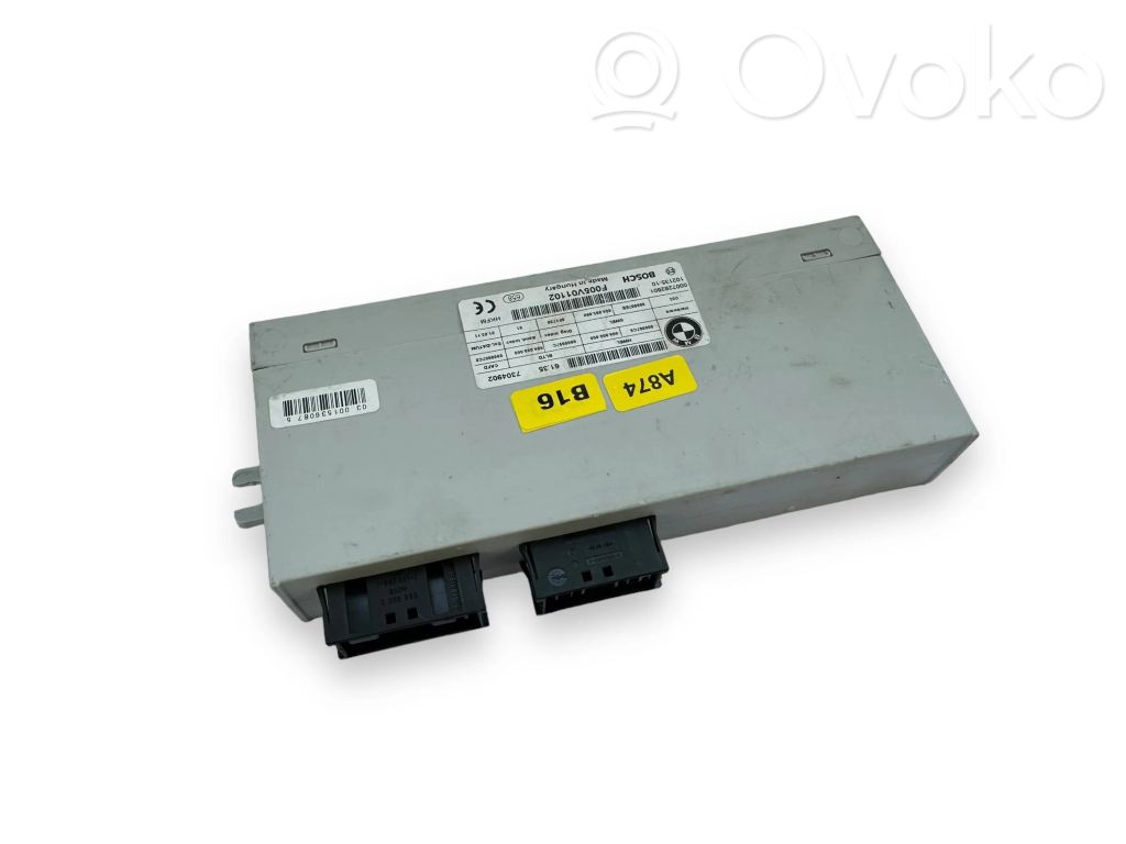 BMW 5 F10 F11 Sterownik / Moduł elektrycznej klapy tylnej / bagażnika 