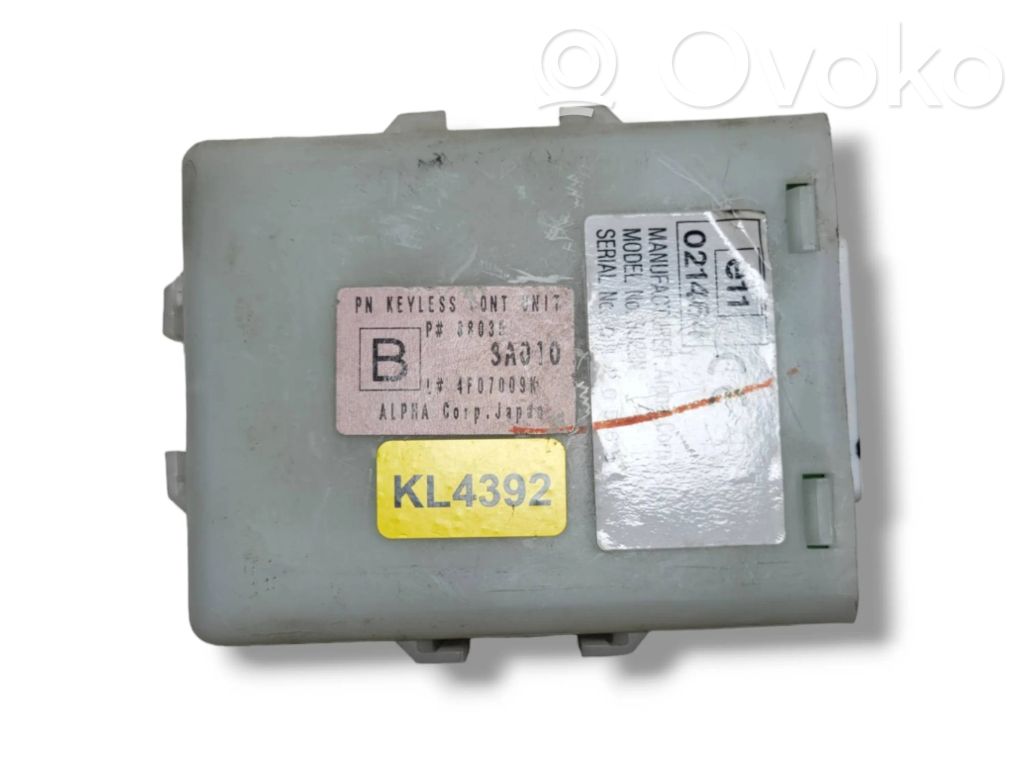 Subaru Forester SF Other control units/modules 