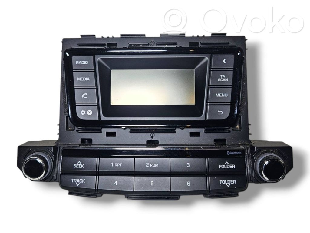 Hyundai Tucson TL Unidad delantera de radio/CD/DVD/GPS 