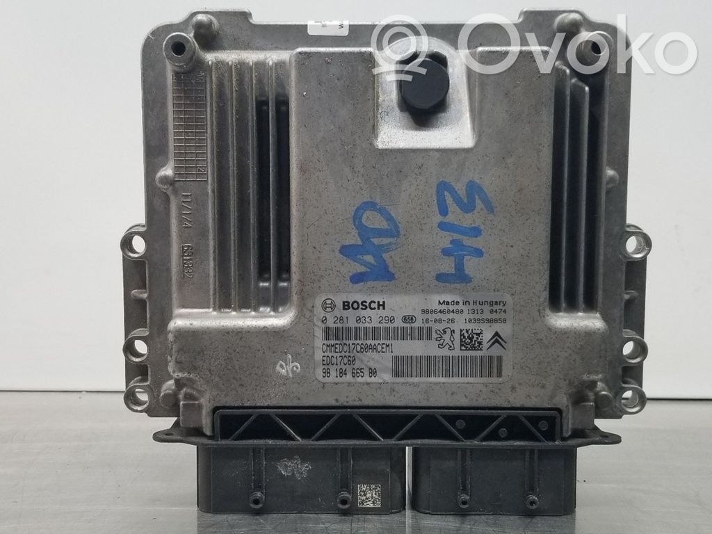 Peugeot 3008 II Sterownik / Moduł ECU 