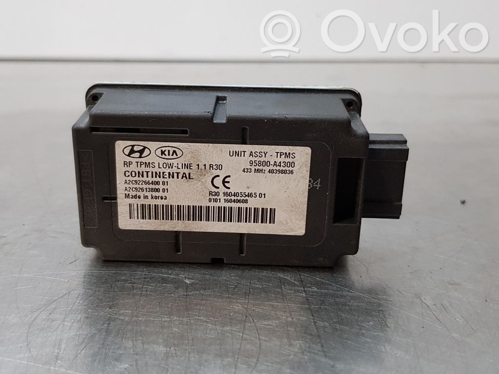 Other control units/modules   95800A4300