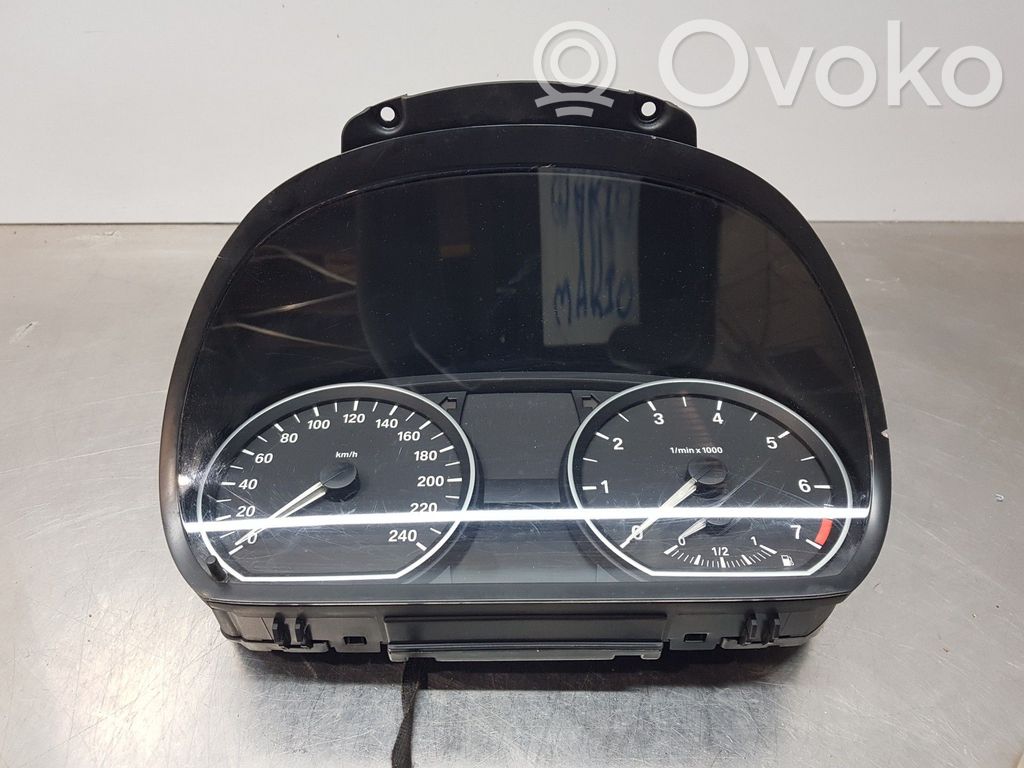 BMW 1 E81 E87 Speedometer (instrument cluster) 