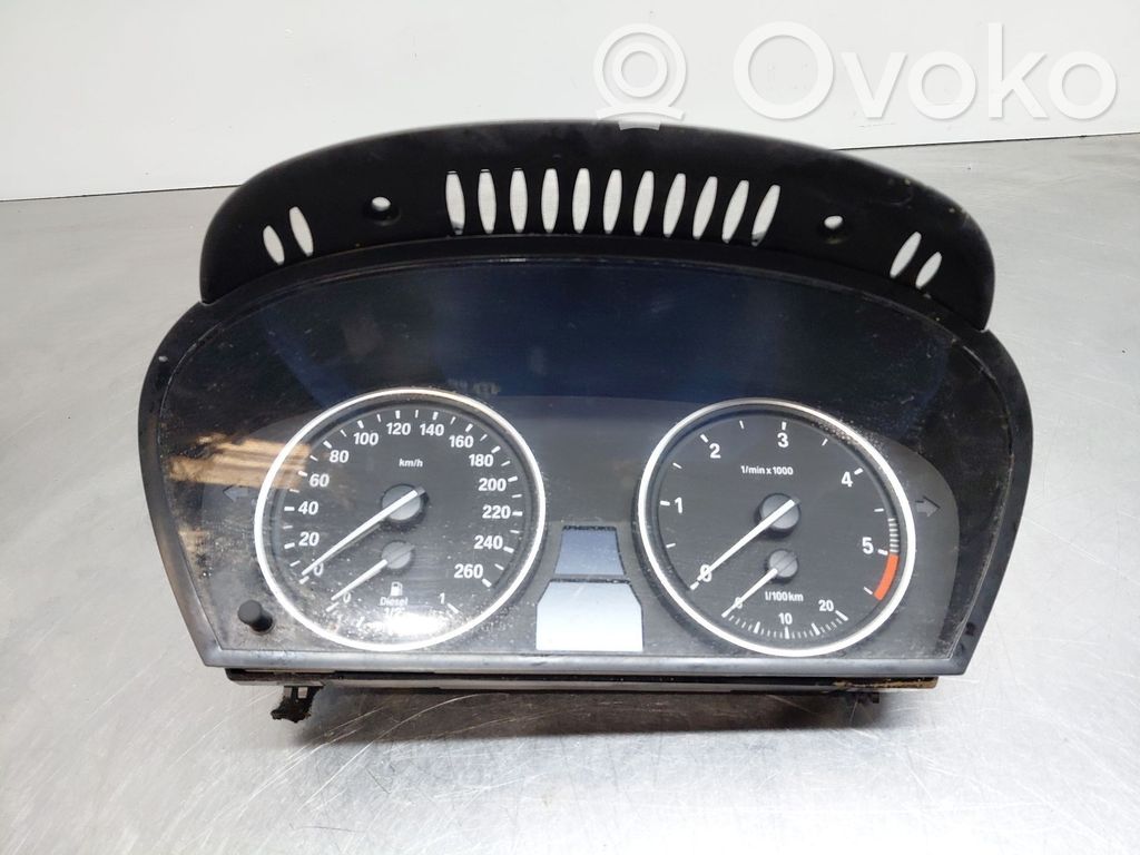 BMW 5 E60 E61 Speedometer (instrument cluster) 