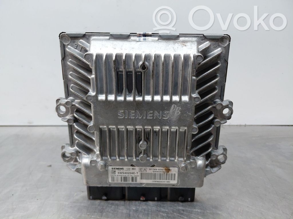 Peugeot 407 Engine control unit/module 