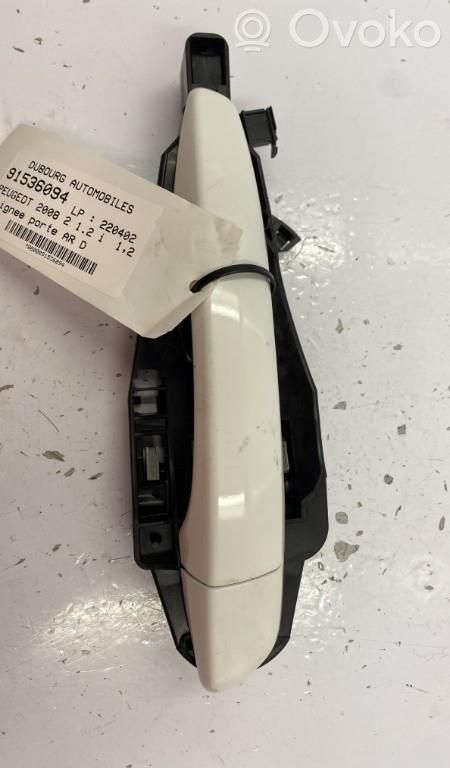Peugeot 2008 II Maniglia esterna per portiera posteriore