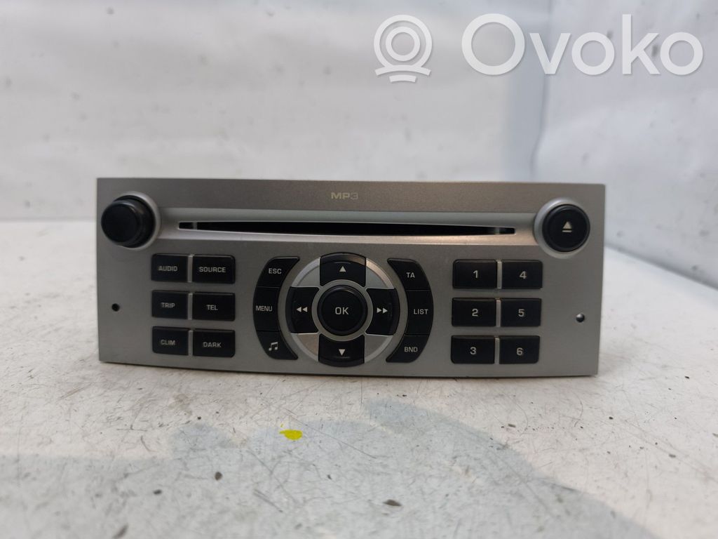 Peugeot 407 Unitate principală radio/CD/DVD/GPS 
