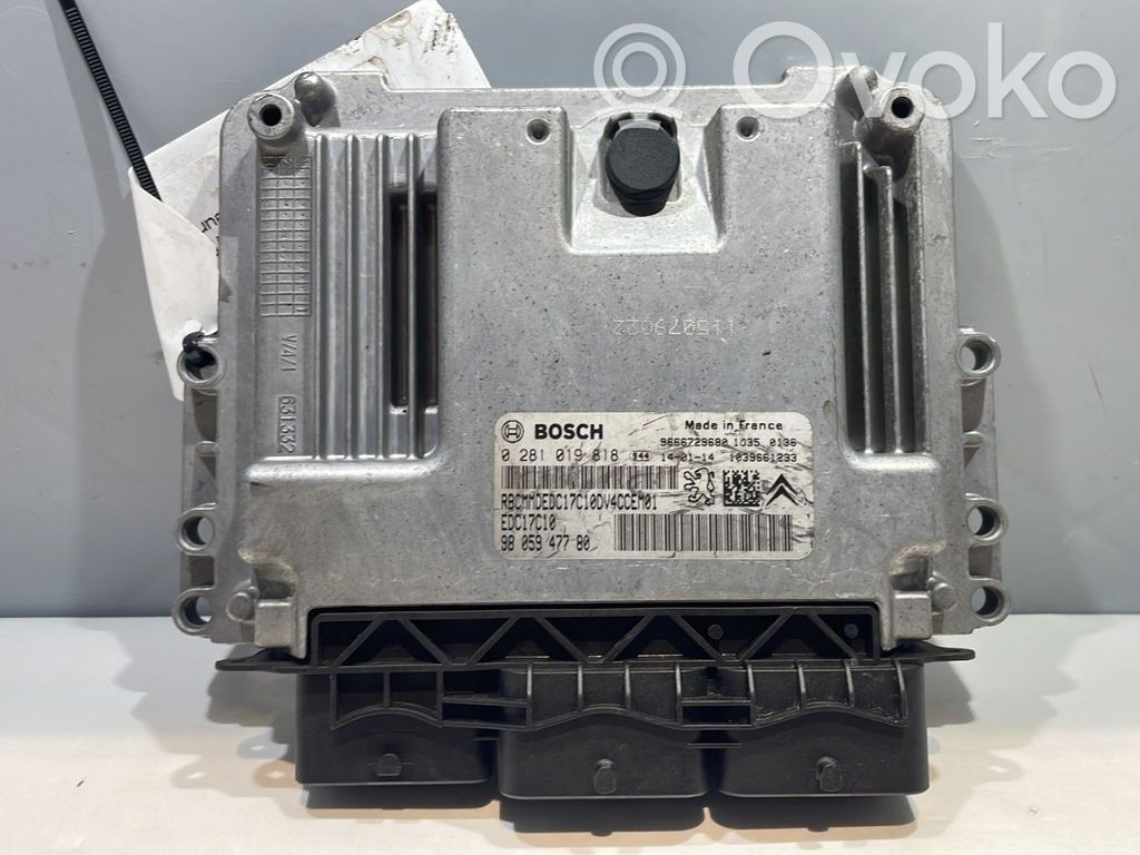 Peugeot 207 Engine control unit/module 