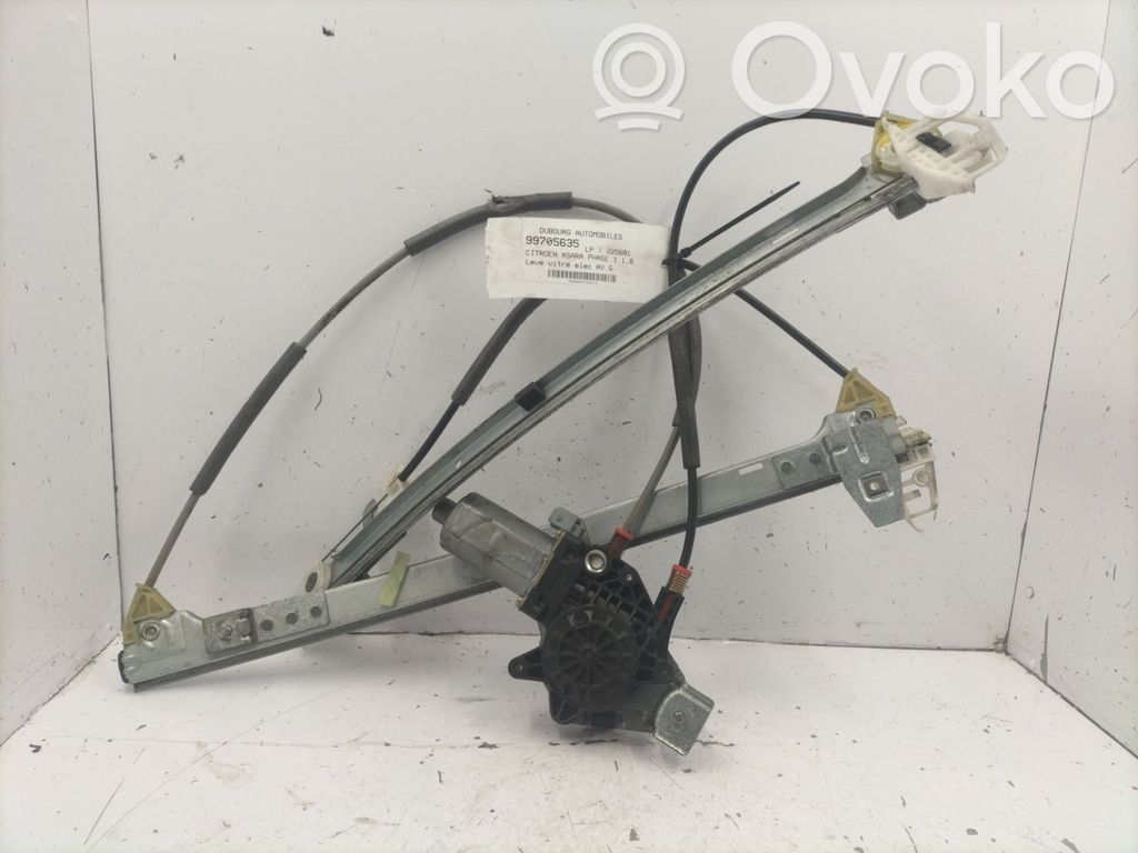 Citroen Xsara Macara ușă față cu motor 