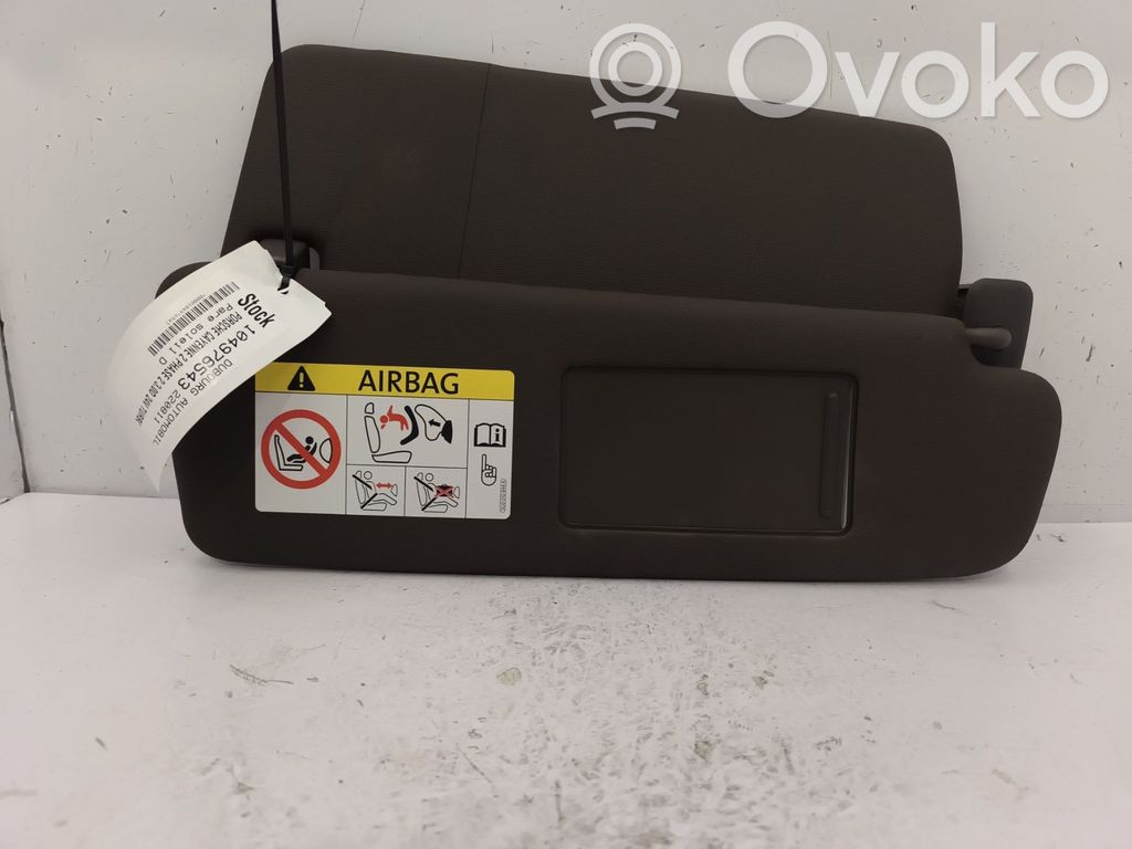 Porsche Cayenne (92A) Osłona przeciwsłoneczna 