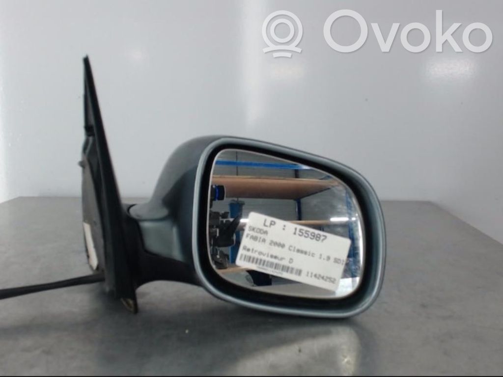 Skoda Fabia Mk1 (6Y) Rétroviseur latéral manuel 