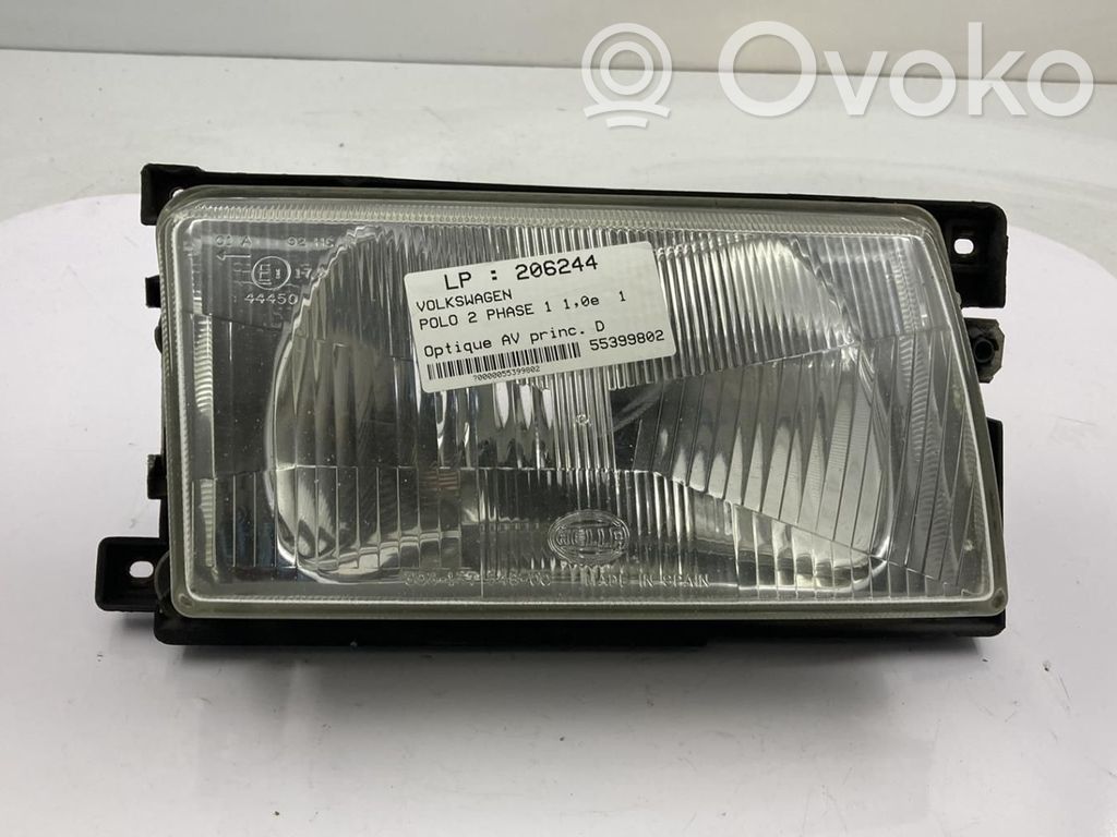 Volkswagen Polo II 86C 2F Lampa przednia 